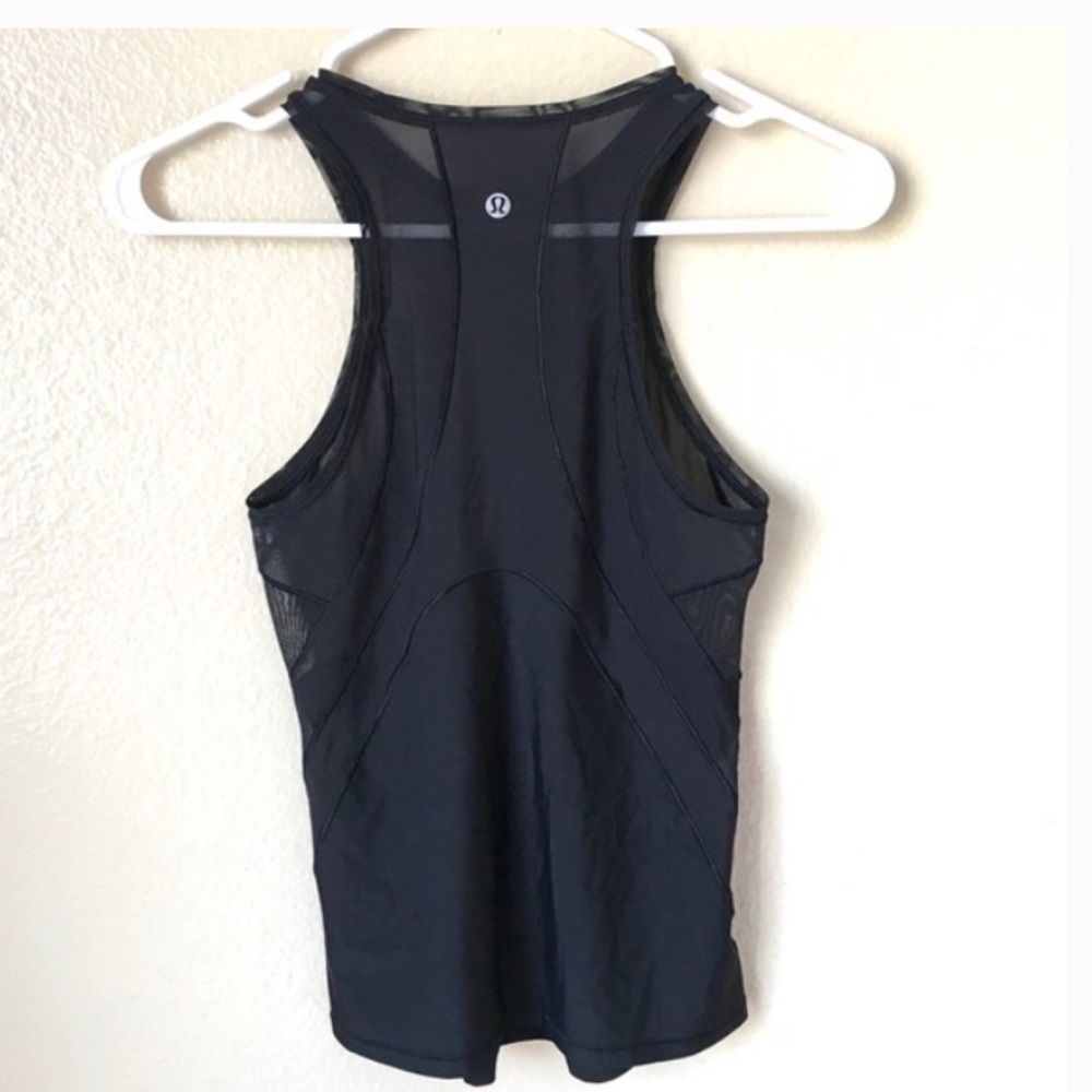 Lululemon Mesh Racerback Tank Top